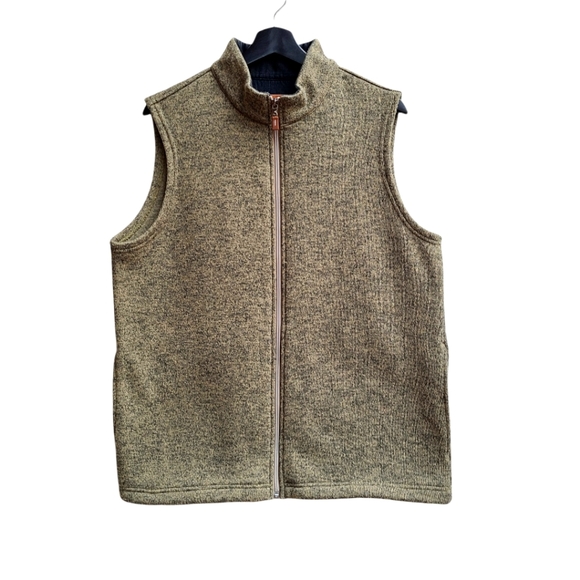 Straight Down Other - Olive Straight Down Zip-front Vest
